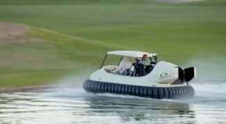 Hovercraft Golf Cart, Fore the Win