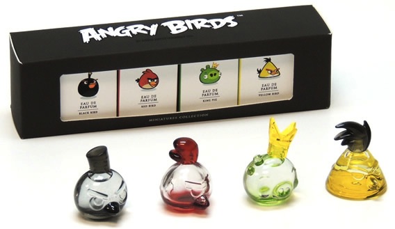 angry birds perfume Angry Birds Perfume Set (Smells like Slingshots?)