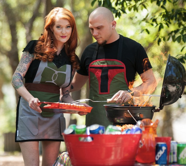boba fett aprons Star Wars Inspired Cooking Aprons