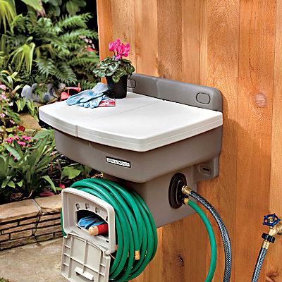hose sink Outdoor Garden Sink