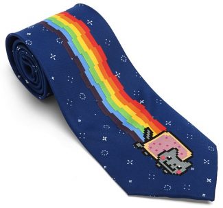 Wear Your Meme: Nyan Cat Tie