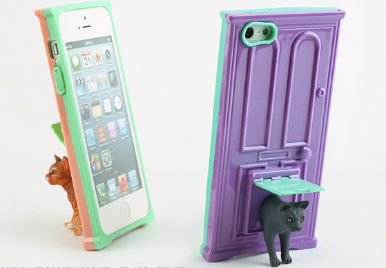 cat door iphone cases Pet Door iPhone Cases
