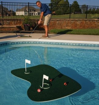 Aqua Golf is a Backyard Water Hole