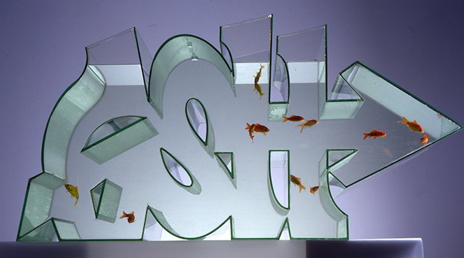 graffiti fishtank Graffiti Fish Tank
