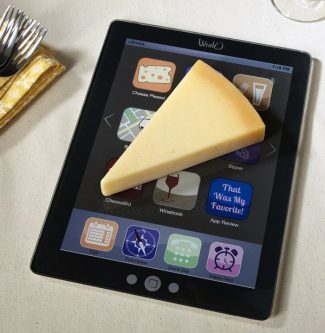Cut the Cheese on your iPad Cutting Board