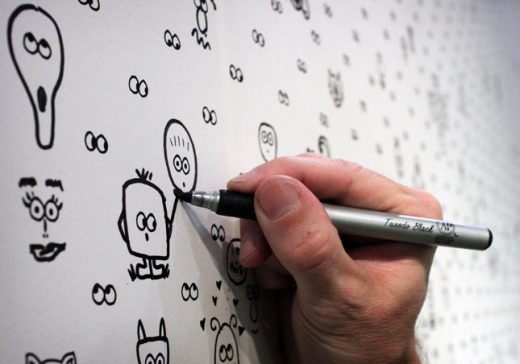 Googly Eye Wallpaper Lets You Draw Your Own Characters