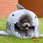 shark dog bed