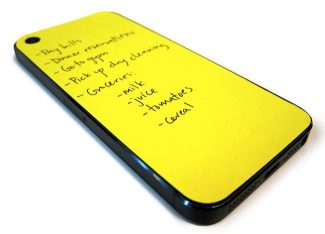 Sticky Notes for the Back of your iPhone