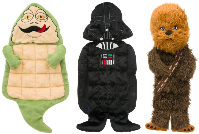 star wars dog squeaky toys