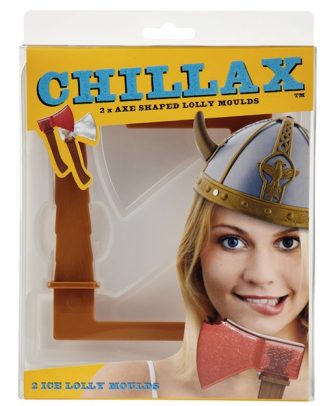 Chillax: Ax Shaped Ice Pop Mold