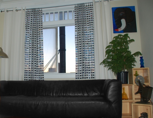 35mm slide curtains