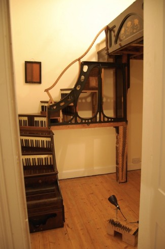 Pianos Turned into a Staircase