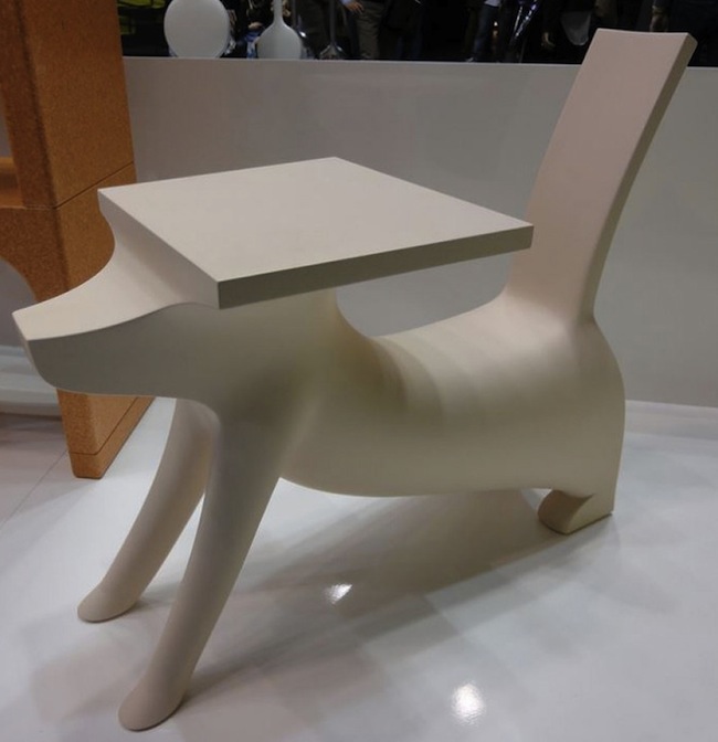 dog shaped desk