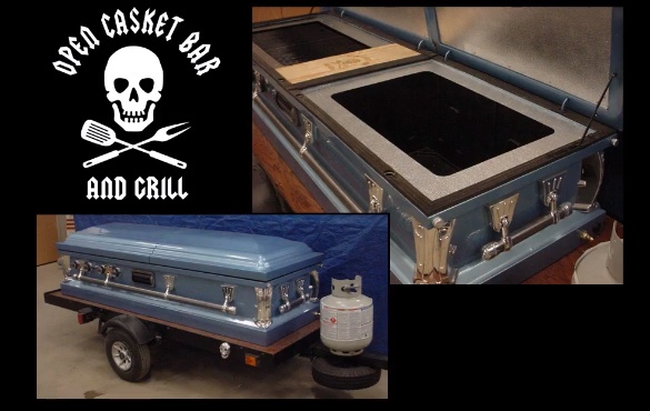 open casket grill