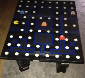 Pac-Man VHS Tape Coffee Table