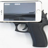 pistol grip iphone case
