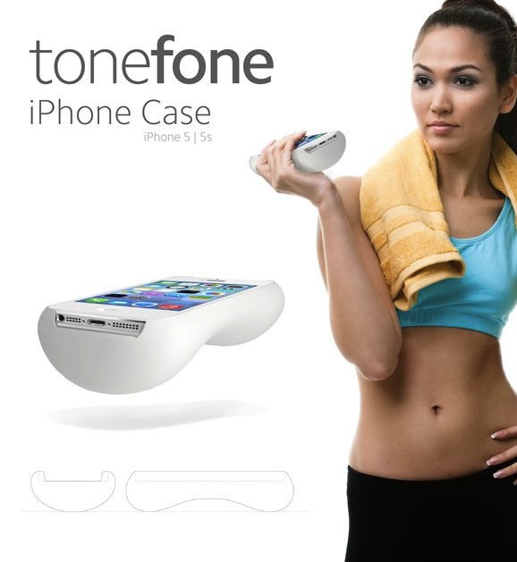 tonefone weighted iphone case