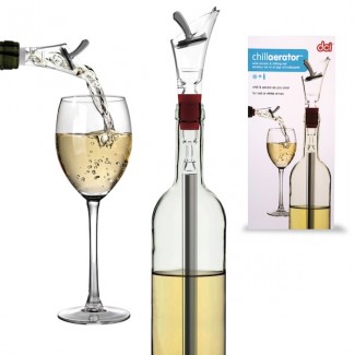 Chillaerator Cools Aerates and Pours Wine