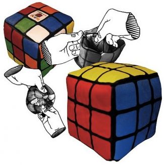 Reversible Rubik's Cube Plush