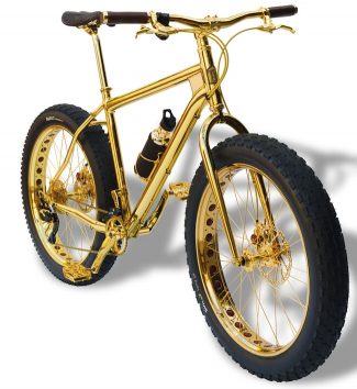 Bicycle Made of 24K Gold Costs a Million Bucks