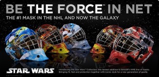 Star Wars Hockey Goalie Masks by Bauer
