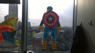 Captain America: Post-It Style