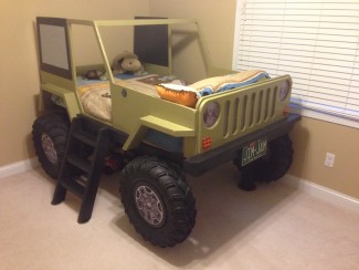 Make Your Own Jeep Bed