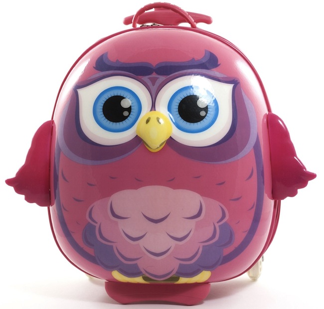 owl suitcase