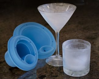 Line Your Glass with a Sheet of Ice