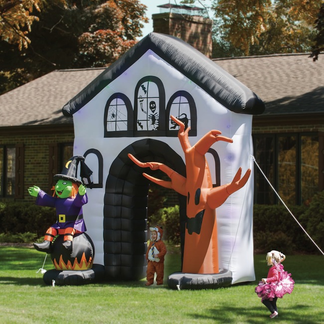 inflatable haunted house