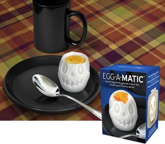 Make Skull Shaped Eggs with the Egg-a-matic
