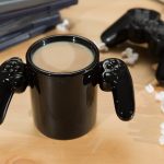 game over mug in action