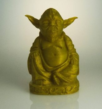 Zen Buddha Batman and Yoda