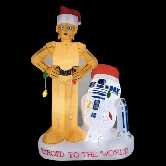 Star Wars Inflatable Christmas Lawn Decorations