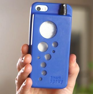 Phone Case with Built In Spray Bottle