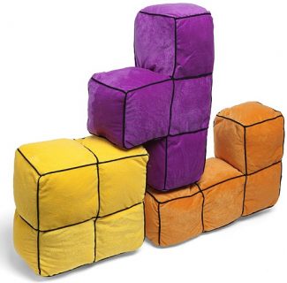Tetris 3D Cushions: Where Did I Leave that Straight One?