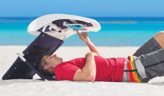 Beach Sunshade with iPad Holder