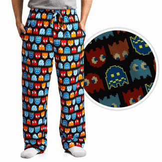 Glow in the Dark Pac-Man Ghosts Lounge Pants