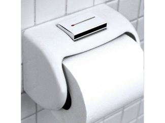 Toilet Paper Dispenser with Matchbox Holder