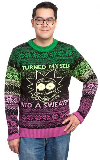 Rick and Morty Ugly Christmas Sweater