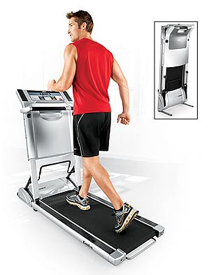Evolve Treadmill Folds Flat to 10 Inches