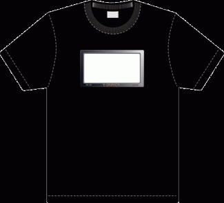 T-Sketch T-Shirt Lets You Be a Light Up Human Whiteboard