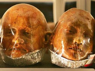 Bread Shaped Like Realistic Human Heads