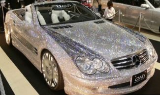 Diamond Encrusted Mercedes is Beyond Pimped Out