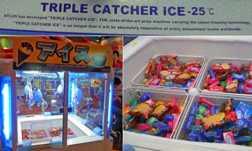 Coin Operated Ice Cream Claw Game