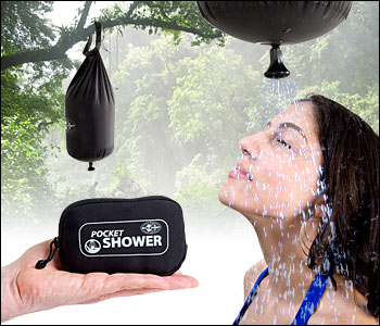 Pocket Shower for Backcountry Cleanliness