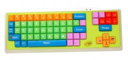 Colorful Crayola Mouse and Keyboard