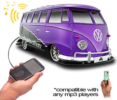 R/C VW Bus Plays MP3s