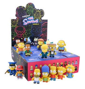 Best. Simpsons Product. Ever.  Kidrobot Vinyl Simpsons Mini Figures
