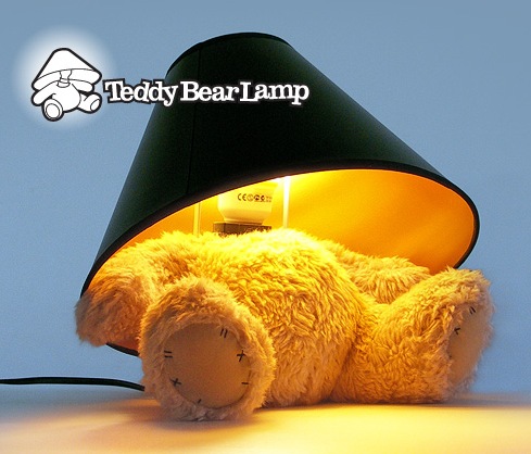 Teddy Bear Lamp is the Cutest Ever